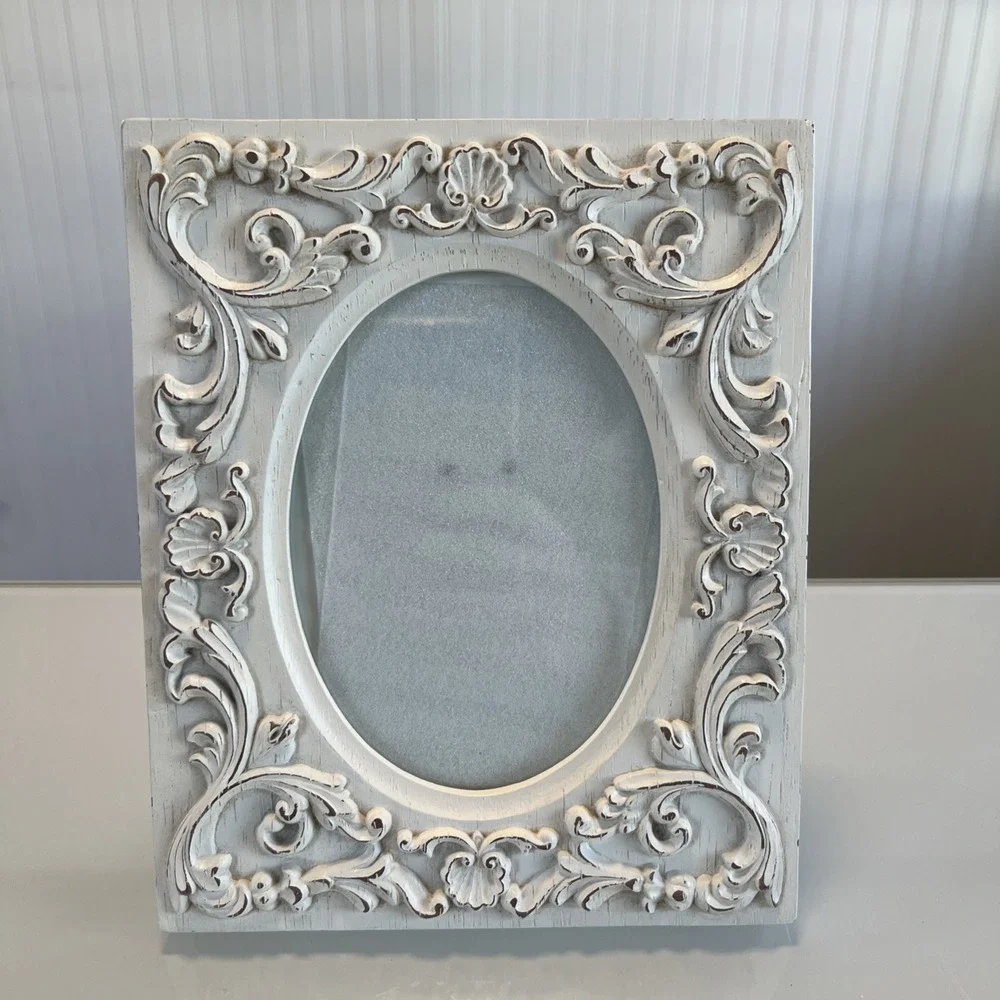 Simply Shabby Chic Picture Frame 8 X‎ 6.75 Inches Cream